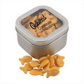 Large Window Tin with Goldfish Crackers